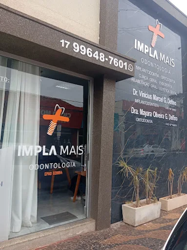 Fachada da Impla Mais Odontologia em Jales
